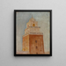Kairouan il Minareto della Moschea del Barbiere - Jan Cybis — quadro incorniciato alla parete