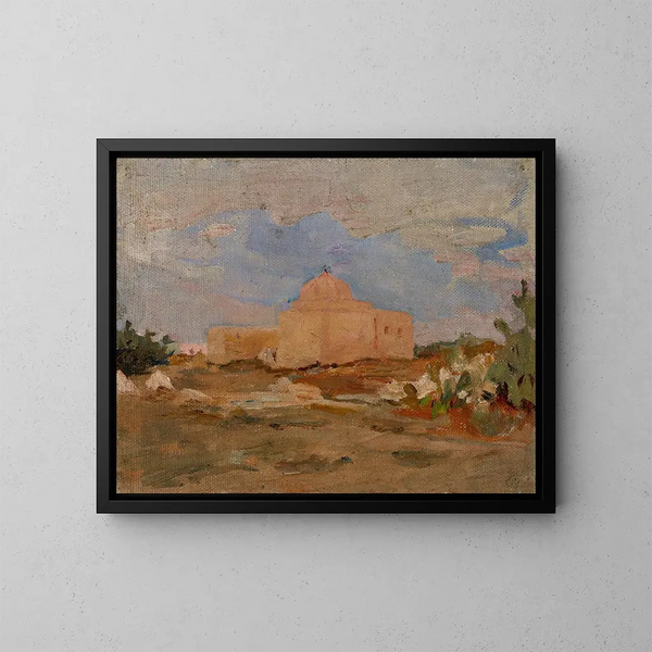La mosquée de l'Épée à Kairouan - Jan Cybis — quadro incorniciato alla parete