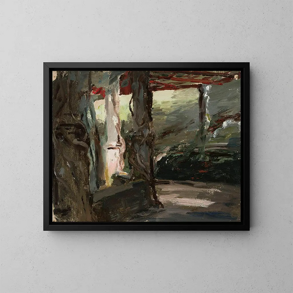 Motivo di Miramar del viaggio in Grecia - Jan Cybis — quadro incorniciato alla parete