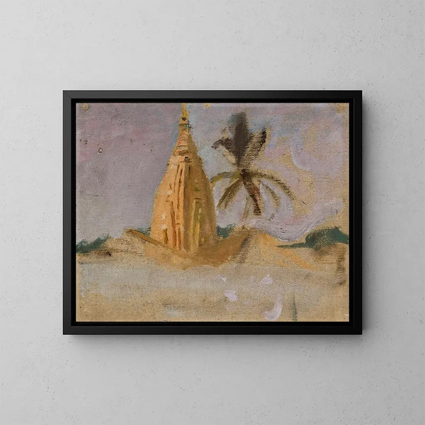 Mumbai, del viaggio in India - Jan Cybis — quadro incorniciato alla parete