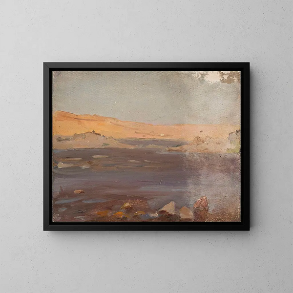 Nil lors du voyage en Égypte - Jan Cybis — quadro incorniciato alla parete