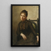 Portrait d'Helena Piltz née Rymowicz - Jan Cybis — quadro incorniciato alla parete
