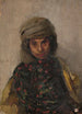 Portrait d'une juive du voyage in Crimea - Jan Cybis — vista dell’opera