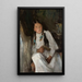 Portrait d'une fille - Jan Cybis — quadro incorniciato alla parete