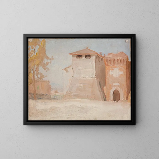 Rimini - Jan Cybis — quadro incorniciato alla parete