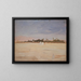 Sahara, il sirocco nel deserto - Jan Cybis — quadro incorniciato alla parete