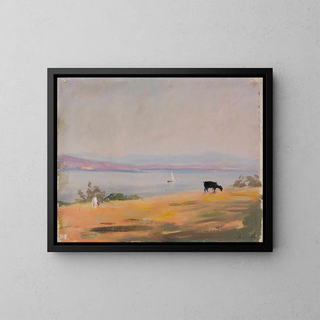 Jan Cigliski - Seaside From the journey to Constantinople.webp