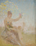 Schizzo per il pannello « Primavera » per la villa BakhchiDere a Yalta - Jan Cybis — vista dell’opera