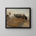 Tempio di Amon-Rê di Sphinx Alley a Karnak - Jan Cybis — quadro incorniciato alla parete