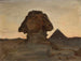 Sphinx al chiaro di luna, del viaggio in Egitto - Jan Cybis — vista dell’opera