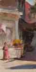 Fragment de rue du voyage à Constantinople - Jan Cybis — vista dell’opera