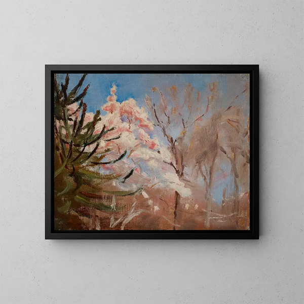 Primavera a Sudak - Jan Cybis — quadro incorniciato alla parete