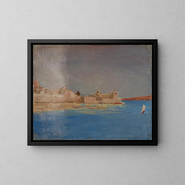 Syracuse - Jan Cybis — quadro incorniciato alla parete