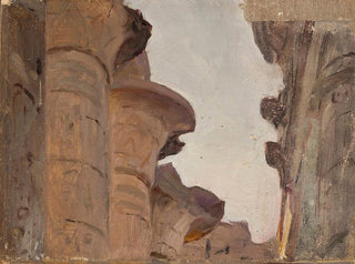 Capitale del tempio del viaggio in Egitto - Jan Cybis — vista dell’opera