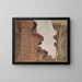 Capitale del tempio del viaggio in Egitto - Jan Cybis — quadro incorniciato alla parete