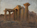 Tempio di Apollo a Corinto all'alba - Jan Cybis — vista dell’opera