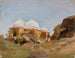 Tempio con cupole bianche - Jan Cybis — vista dell’opera