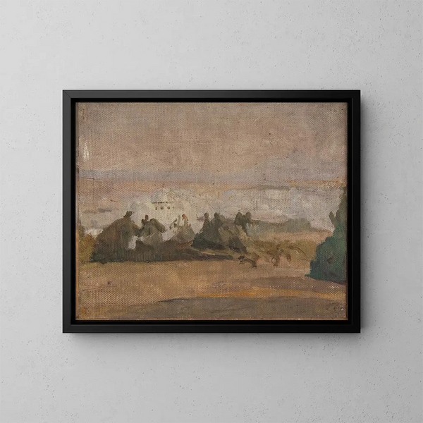 Tunis - Jan Cybis — quadro incorniciato alla parete
