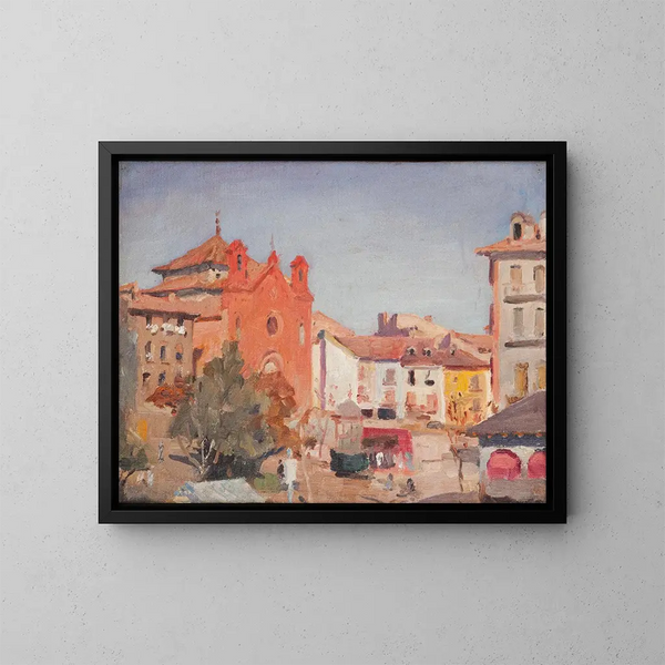 Valladolid - Jan Cybis — quadro incorniciato alla parete