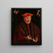 Ritratto di Érard de la Marck - Jan Cornelisz Vermeyen — quadro incorniciato alla parete