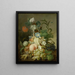 Nature morte ai fiori e alla frutta - Jan Evert Morel — quadro incorniciato alla parete