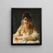 La bella donna spagnola - Jan Frederik Pieter Portielje — quadro incorniciato alla parete
