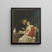 Repas d'huîtres - Jan Frederik Schierecke — quadro incorniciato alla parete