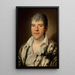 Portrait d'Antoni Lesznowski 1769-1820 - Jan Gadyz — quadro incorniciato alla parete