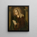 Una Vergine in Angoscia - Jan Gossaert — quadro incorniciato alla parete