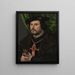Ritratto di Francisco de los Cobos et Molina - Jan Gossaert — quadro incorniciato alla parete