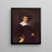 Ritratto di un uomo - Jan Hals — quadro incorniciato alla parete