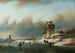Pattinatori su un canale - Jan Jacob Coenraad Spohler — vista dell’opera