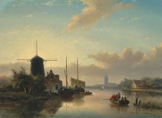Jan Jacob Coenraad Spohler - Summer landscape.webp