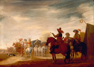 Jan Jacobsz van der Stoffe - Military Camp.webp