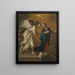 L'Annunciazione - Jan Janssens — quadro incorniciato alla parete