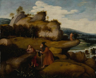 Jan Jansz Mostaert - The Temptation of Christ.webp