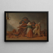 Pasto contadino - Jan Jansz van Buesem — quadro incorniciato alla parete