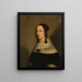 Ritratto di Sophia van Overmeer, moglie di Adriaen van Persijn - Jan Jansz Westerbaen I. | Reproduction — quadro incorniciato alla parete