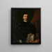 Ritratto di un sacerdote - Jan Krzysztof Damel — quadro incorniciato alla parete