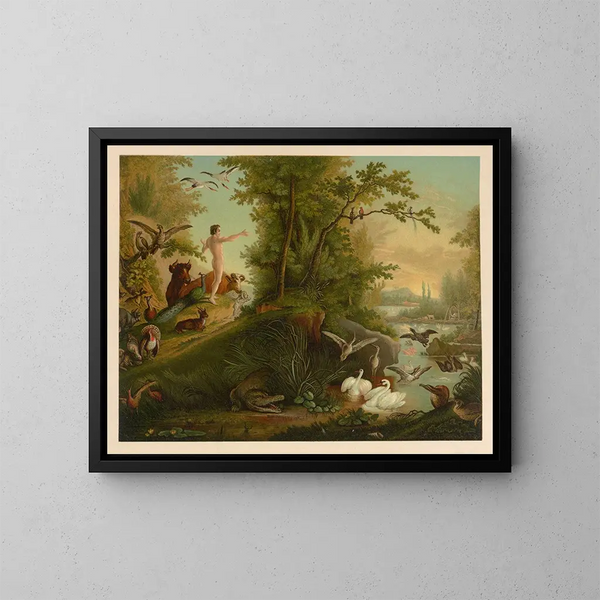 Bibbia dorata dei classici - Jan Ladislaw Skora — quadro incorniciato alla parete