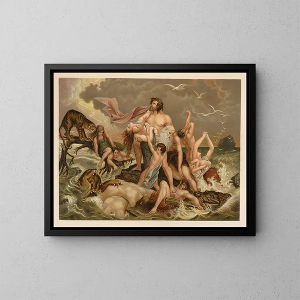 Bibbia dorata dei classici - Jan Ladislaw Skora — quadro incorniciato alla parete