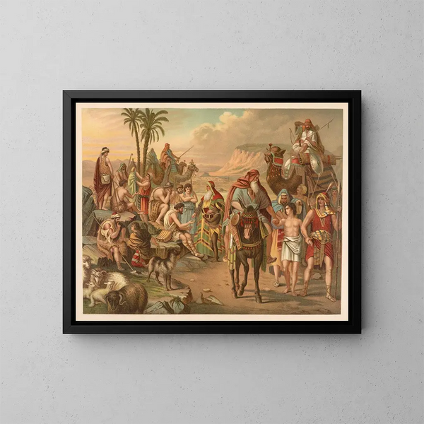 Bibbia dorata dei classici - Jan Ladislaw Skora — quadro incorniciato alla parete