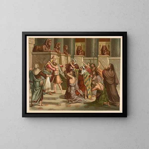 Bibbia dorata dei classici - Jan Ladislaw Skora — quadro incorniciato alla parete