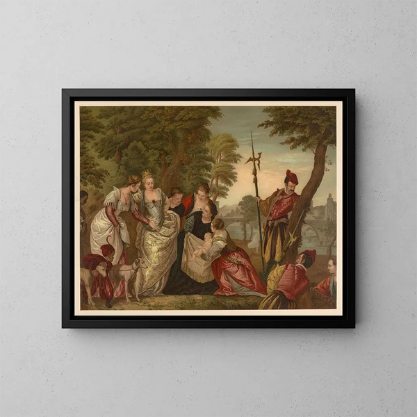 Bibbia dorata dei classici - Jan Ladislaw Skora — quadro incorniciato alla parete