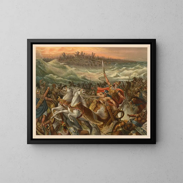 Bibbia dorata dei classici - Jan Ladislaw Skora — quadro incorniciato alla parete