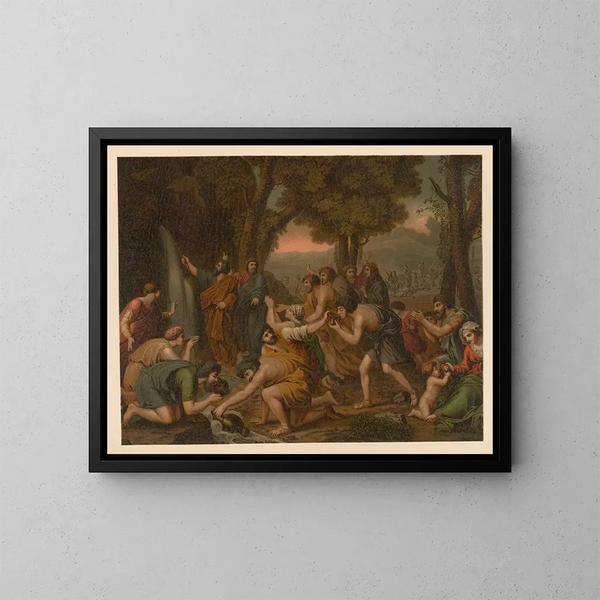 Bibbia dorata dei classici - Jan Ladislaw Skora — quadro incorniciato alla parete