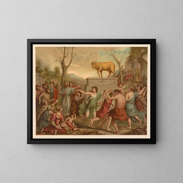 Bibbia dorata dei classici - Jan Ladislaw Skora — quadro incorniciato alla parete