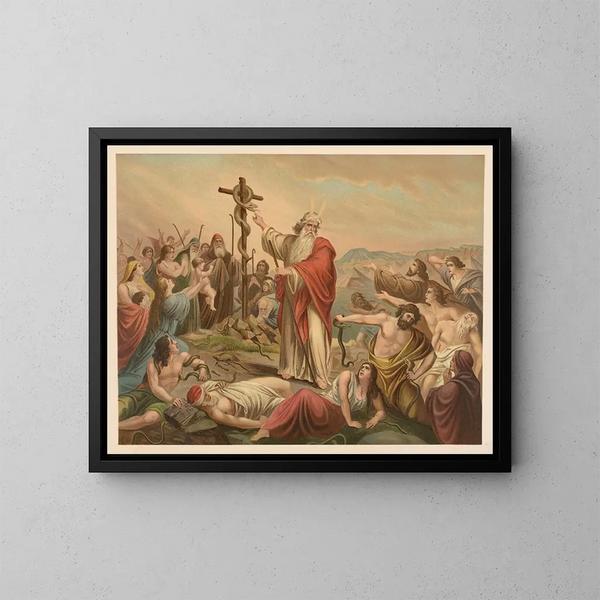 Bibbia dorata dei classici - Jan Ladislaw Skora — quadro incorniciato alla parete