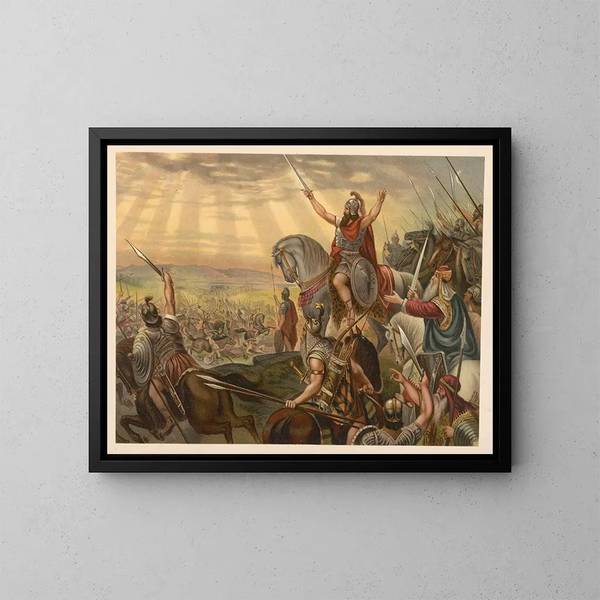 Bibbia dorata dei classici Pl046 - Jan Ladislaw Skora — quadro incorniciato alla parete