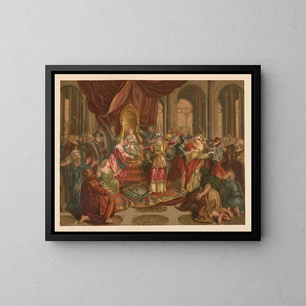 Bibbia dorata dei classici Pl055 - Jan Ladislaw Skora — quadro incorniciato alla parete